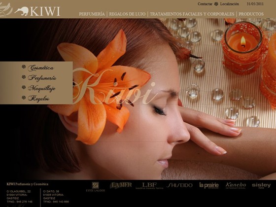 Websites: Perfumería Kiwi