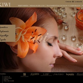 Websites: Perfumería Kiwi