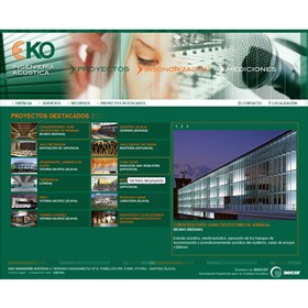 Websites: EKO Ingeniería Acústica