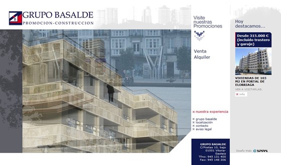 Websites: Grupo Basalde